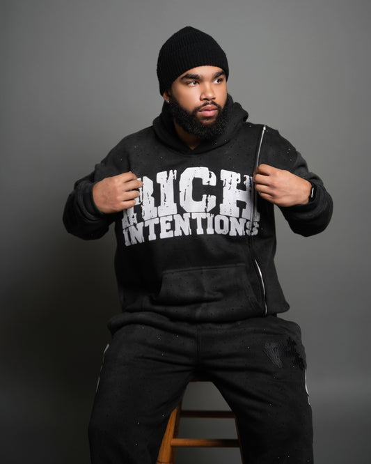 3 Pockets Full Hoodie